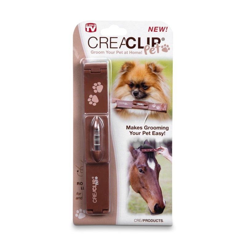 CreaClip CreaPet - Quiet Dog Cat Horse Pet Grooming Kit - Low Noise Pet Grooming Clip Cordless for Sensitive Pets - Image 1